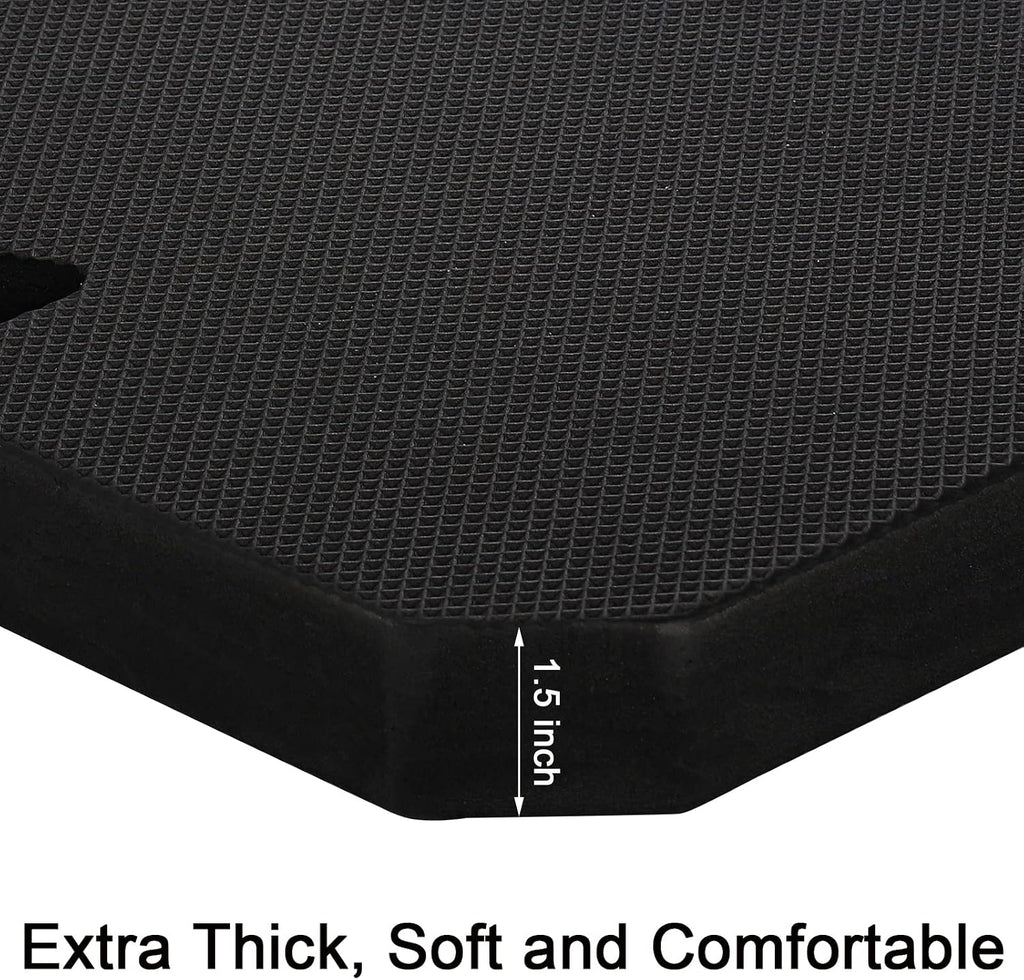 Hacaroa 3 Pack Extra Thick Kneeling Pad, EVA Foam Garden Kneeler Comfortable Knee Pad Cushion for Work, Gardening, Baby