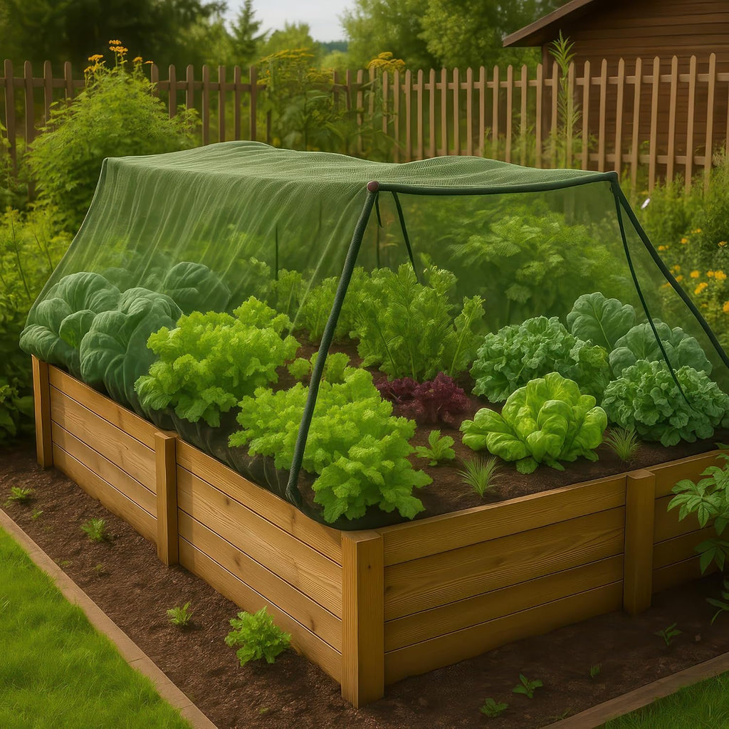 Green DIY Mosquito Net Fabric | 10x20 FT Netting | Insect Cover for Garden | Netting for Patio, Outdoor & Windows