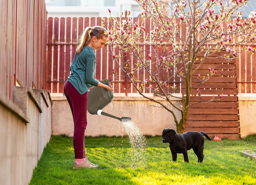 1.5 Gallon Watering Can for Outdoor & Indoor Plants, Large Garden Watering Pot with Lightweight and 5.5L Capacity