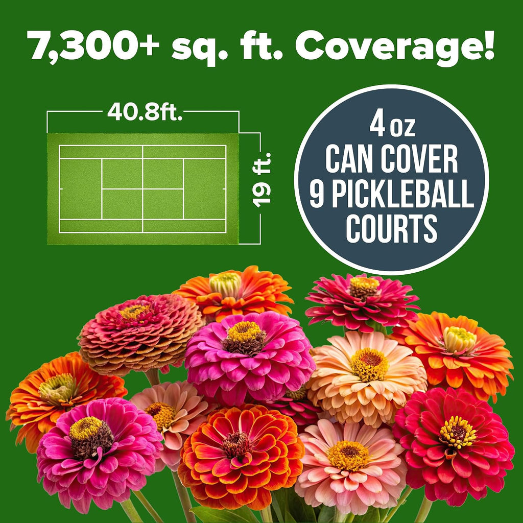 HOME GROWN Zinnia Seeds for 2026 - California Giant Mix - 14,600+ (4 oz) Plant Wildflower Blooms Bulk Seeds for