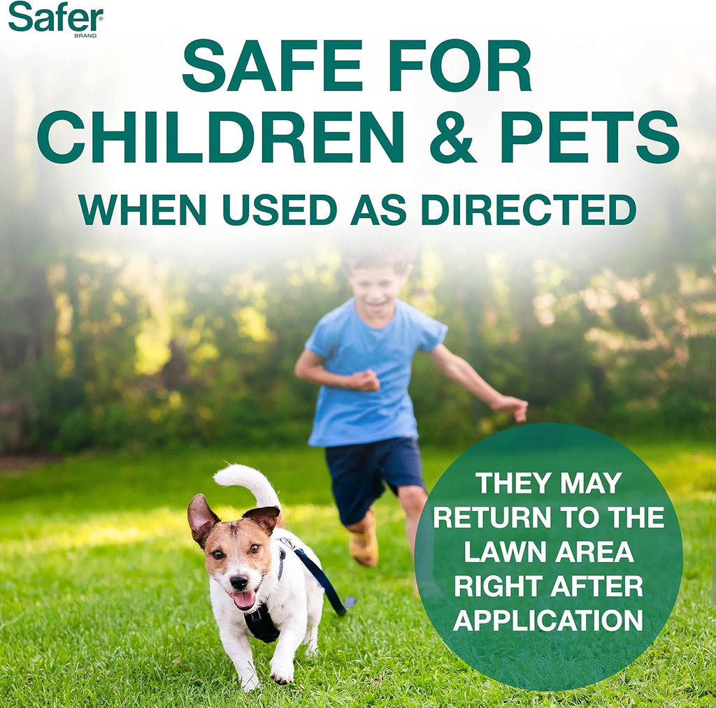 Safer Brand Lawn Restore Natural Lawn Fertilizer - 9335SR - Non-Burning Fertilizer - 9-0-2 NPK - Use for Healthy Grass