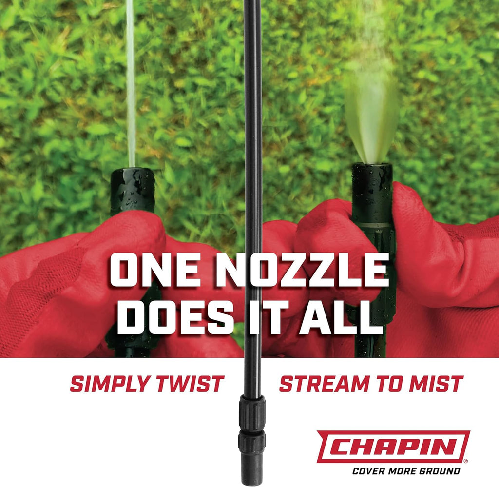 Chapin 1-Gallon Pump Sprayer, Easy Use for Home & Garden, 2pk | Durable lightweight tank; ideal for weed control, plant