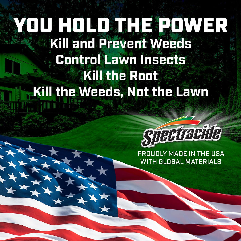 Spectracide 16412 1 Gallon Multi-Purpose Lawn & Garden Poly Tank Sprayer, Made in the USA, Adjustable Cone Nozzle