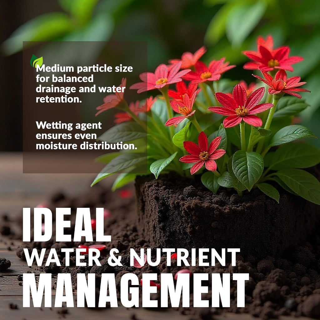 Germination Mix with Peat Moss, Fine Perlite & Vermiculite - Perfect for Seed Germination, Plugs, and Cutting
