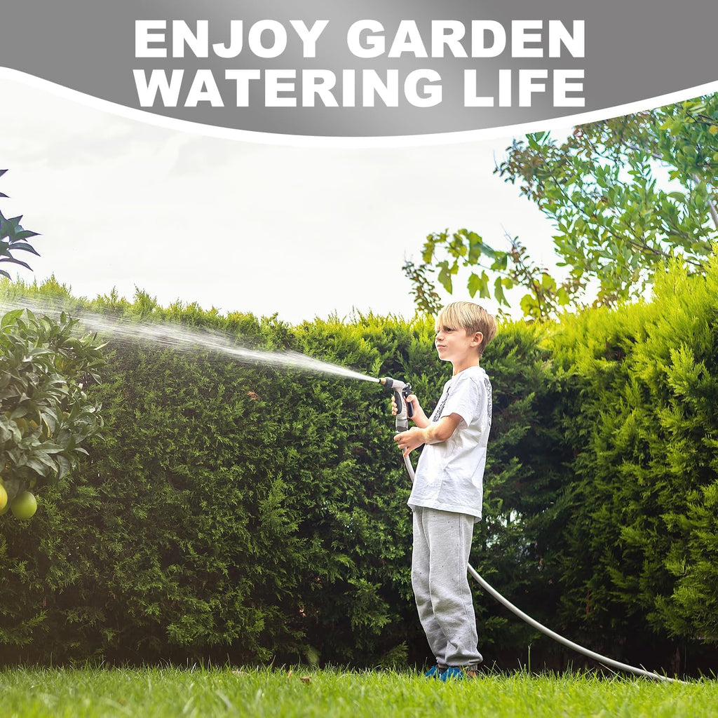 YOTOO Heavy Duty Hybrid Garden Water Hose 5/8-Inch by 50-Feet 150 PSI Kink Resistant, Flexible with Swivel Grip Handle