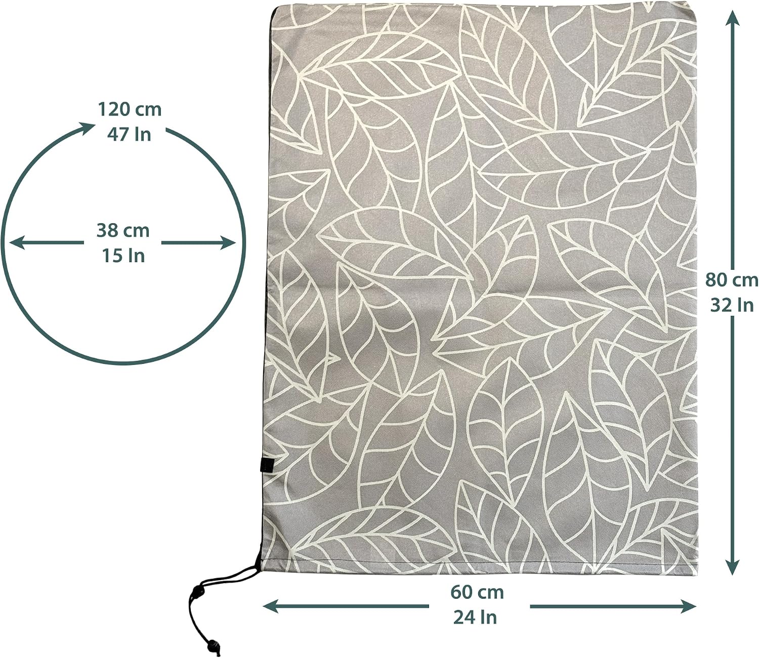 Plant Covers Freeze Protection 24"x32" | 4-Pack Winter Frost Blankets | Brown Garden Cover Bags for Outdoor Plants