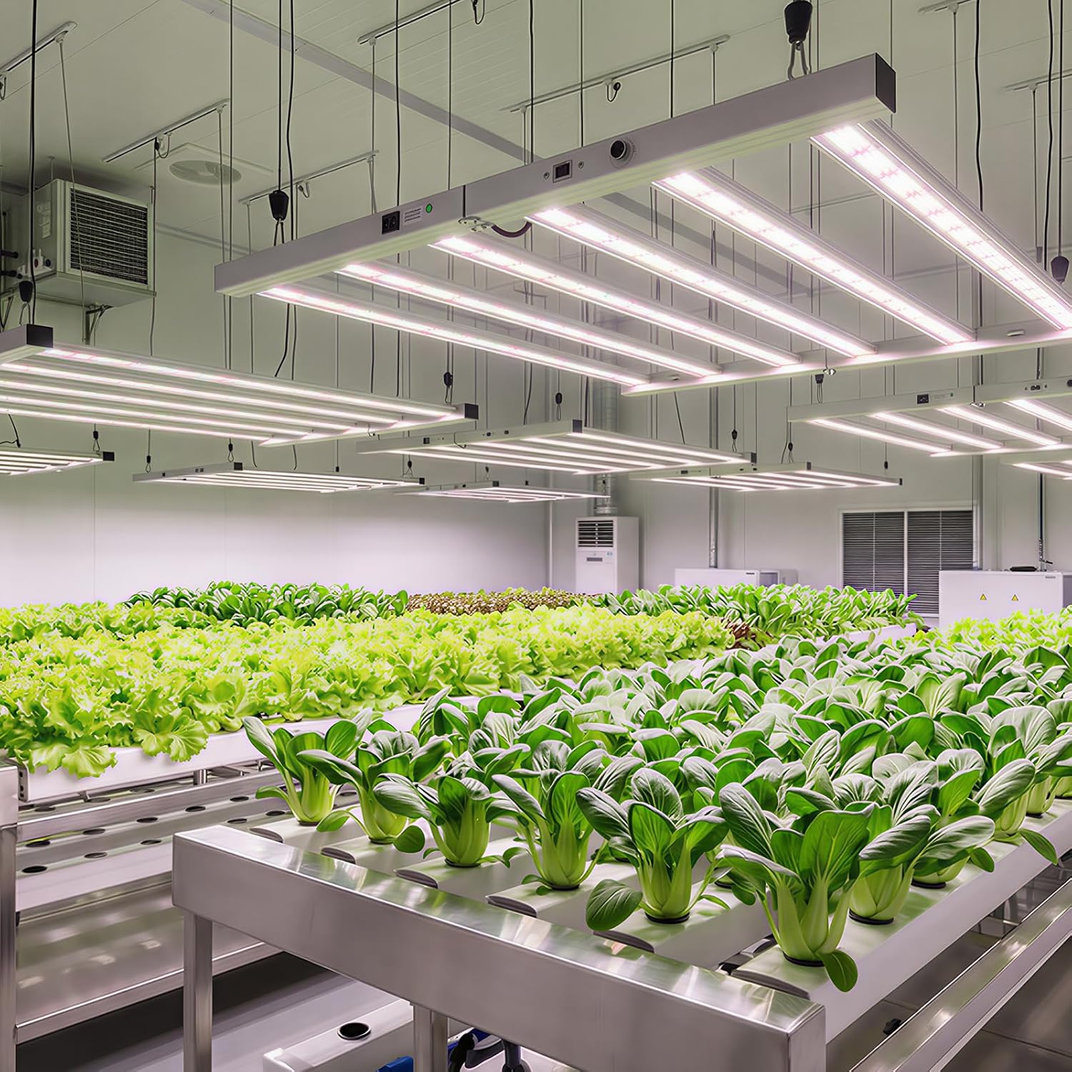 600W LED Grow Lights for Indoor Plants Full Spectrum, Foldable Growing Lamp, 4x4ft Coverage, 6 Bar Diodes Dimmable