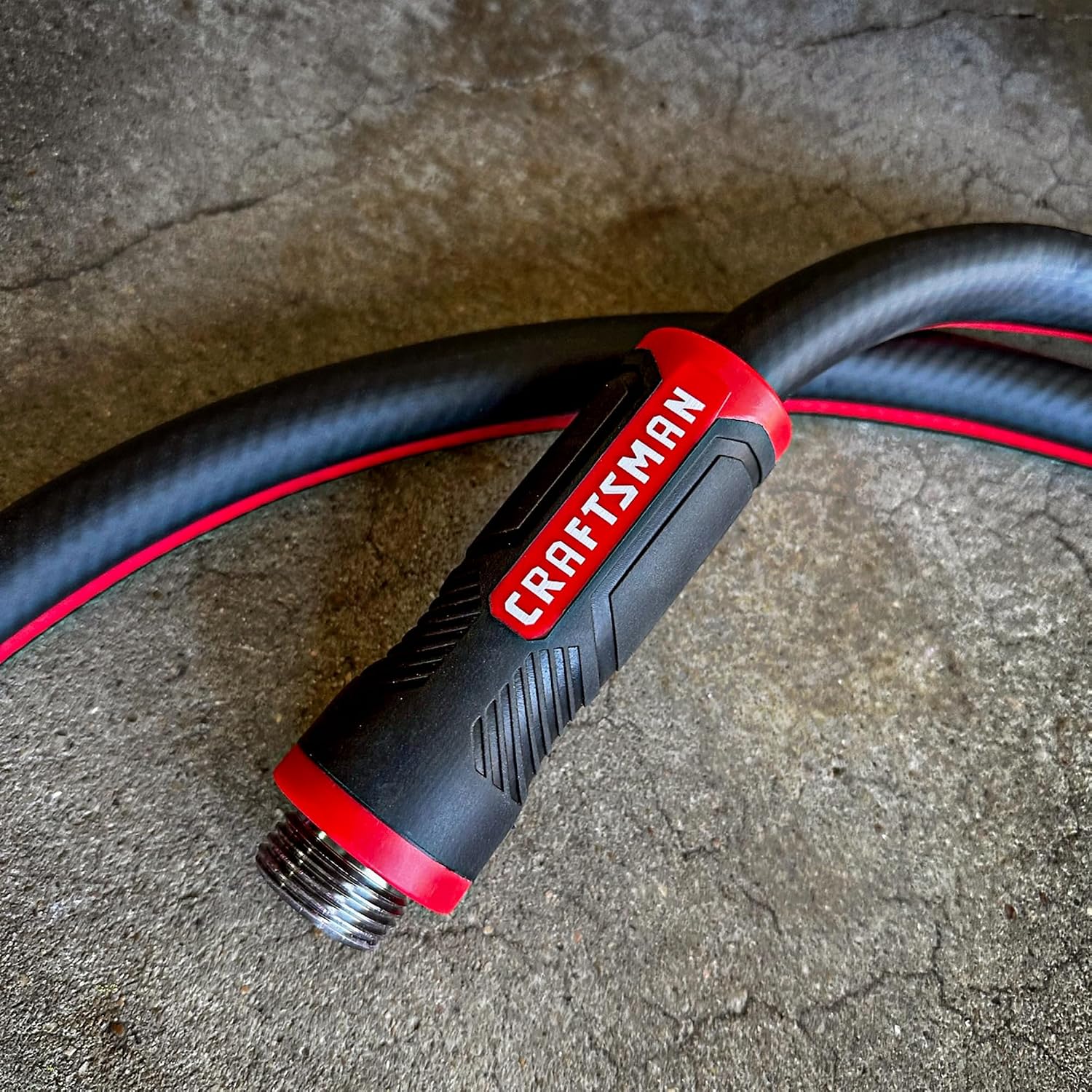 Craftsman Heavy Duty Professional Grade Black Garden Hose, 100 Feet x 5/8 Inch