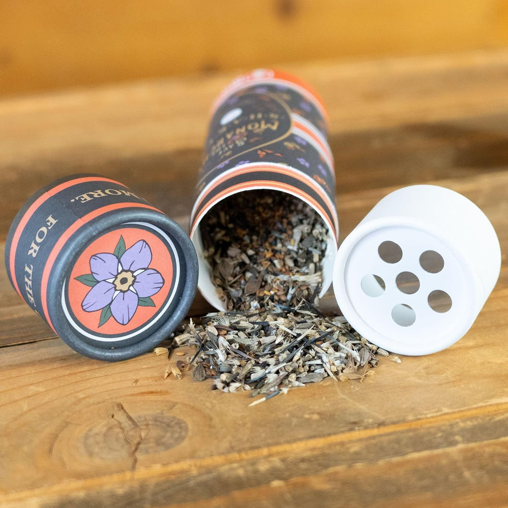 Mountain Valley Seed Co Pollinator Wildflower Seed Shaker Collection | 300,000+ Seeds Hummingbird & Butterfly, Monarch