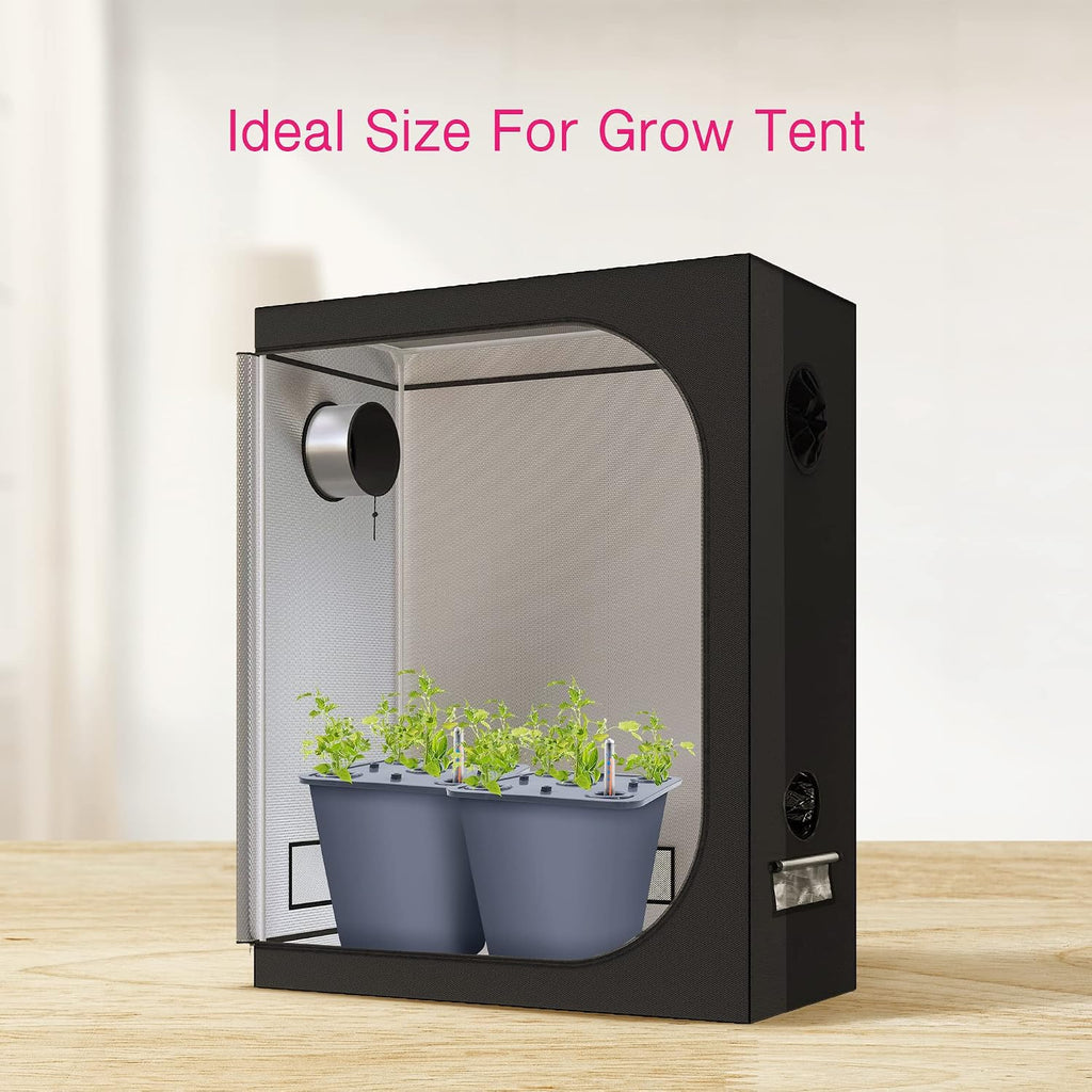 2 Hydroponic Buckets Kit for Plants, Hydroponics Growing System for Herbs/Tomato/Vegetables, DWC System with Air Pump &