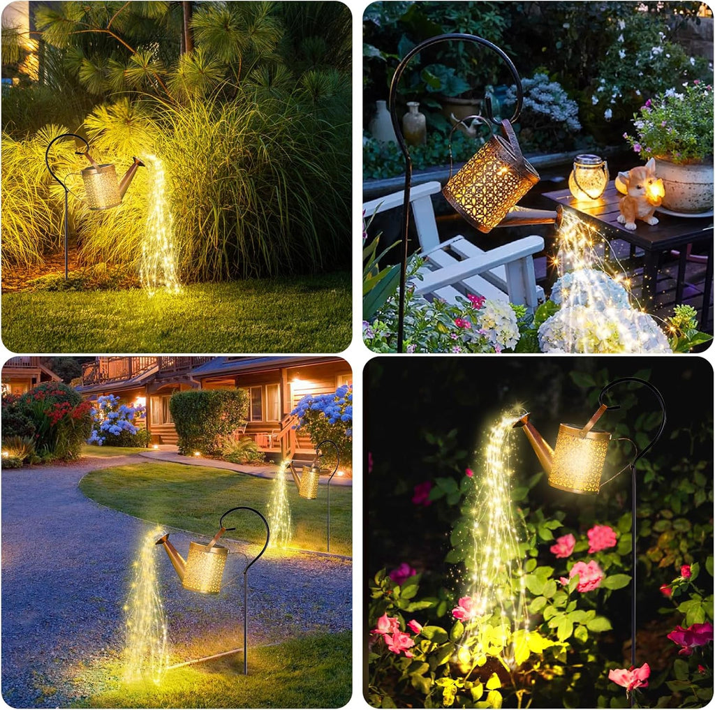 SRNPMIU Solar Watering Can Light - Solar Light Yard Decorations Outdoor | Garden Decor Lights for Yard, IP65 Waterproof