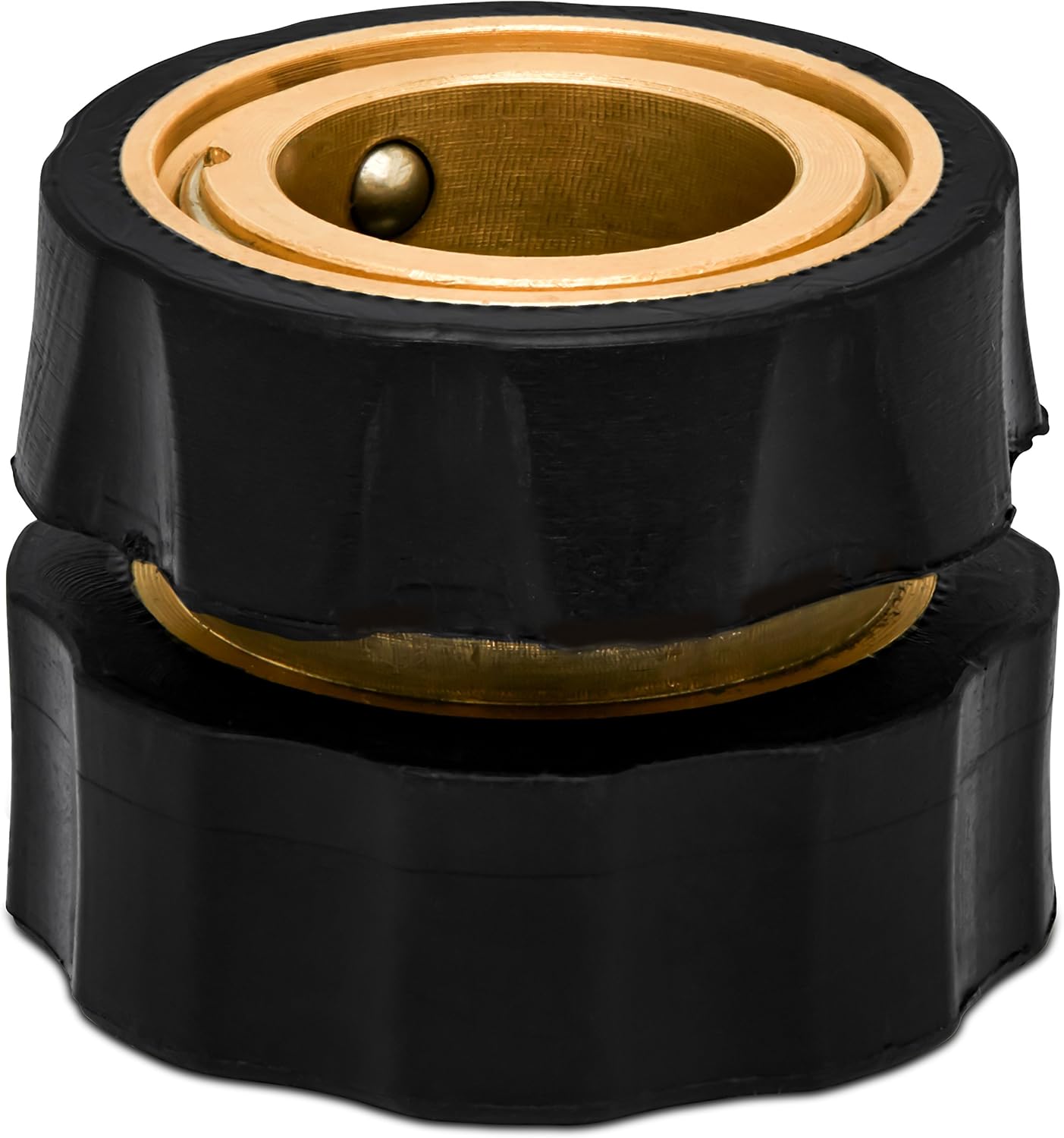 Brass Leak Resistant Garden Quick Connect & Disconnect Water Hose End Fittings, Female & Male Quick Release 3/4 Inch