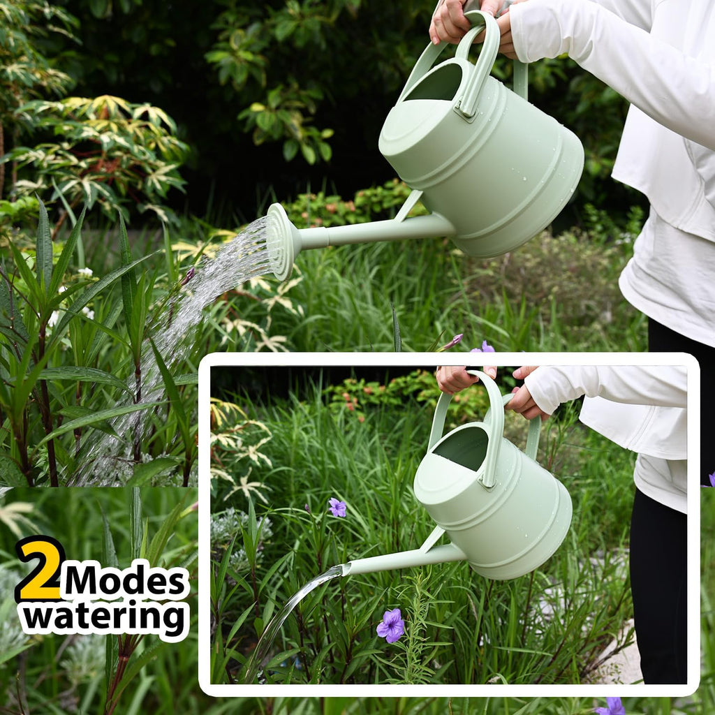 1 Gallon Watering Can for Plants | Watering Cans for Indoor&Outdoor Gardening, Water Can with Ergonomic Movable Handle