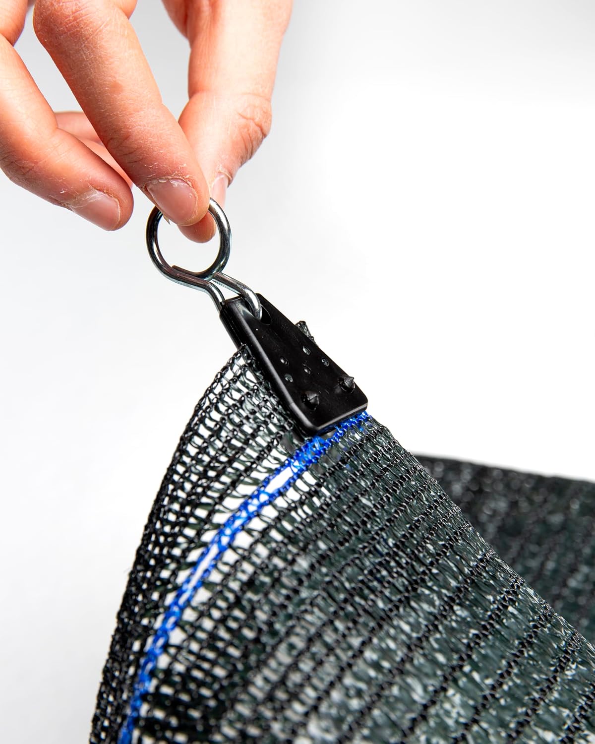 Clip for Anti-Hail Net - Clip for Shade Net, Shade Cloth - 50 Pieces, Nets of 2 mm or More - Japan Brand (Dio Clip)
