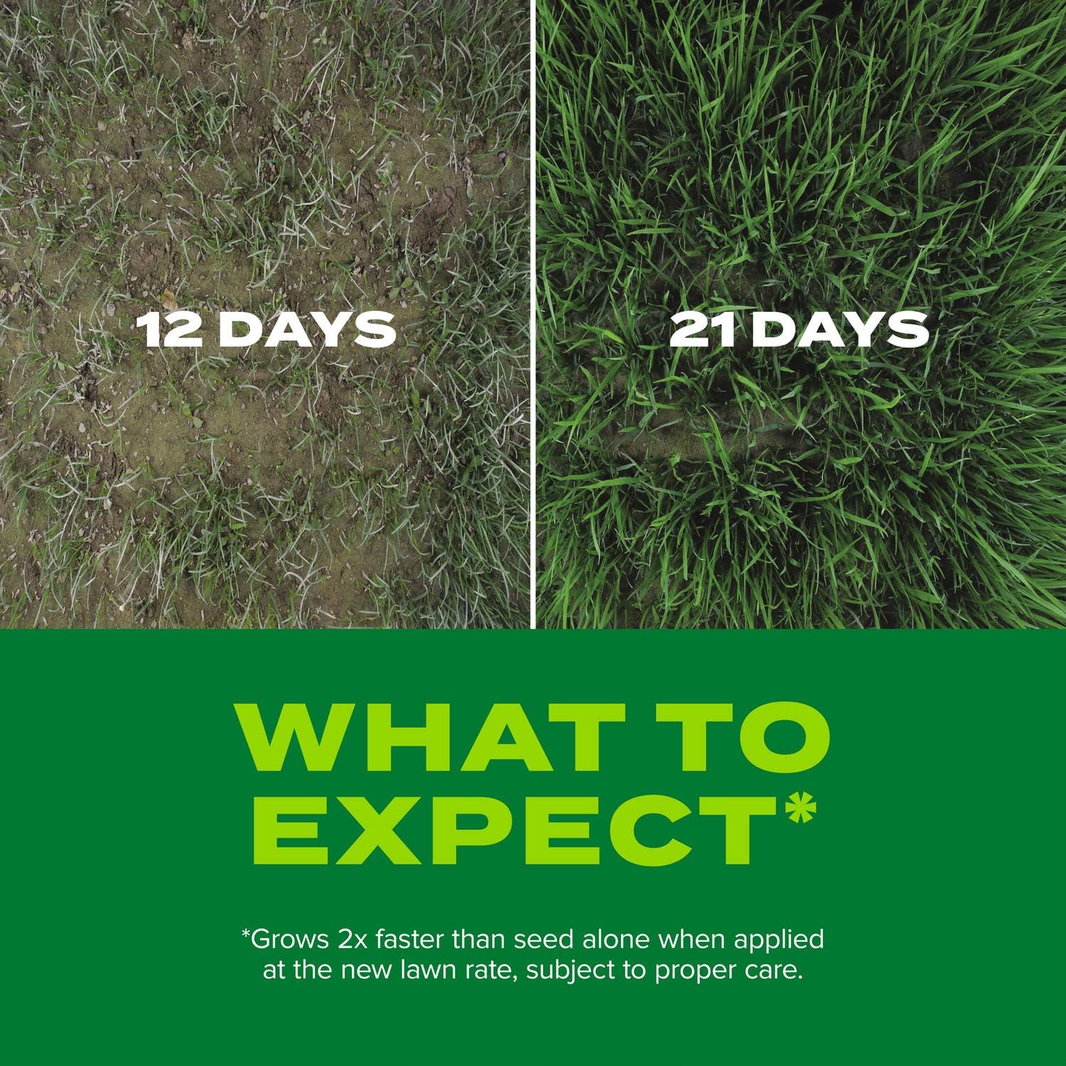 Scotts Turf Builder Rapid Grass Sun & Shade Mix, 16 lbs. | Combination Grass Seed and Fertilizer, Grows Green Grass in