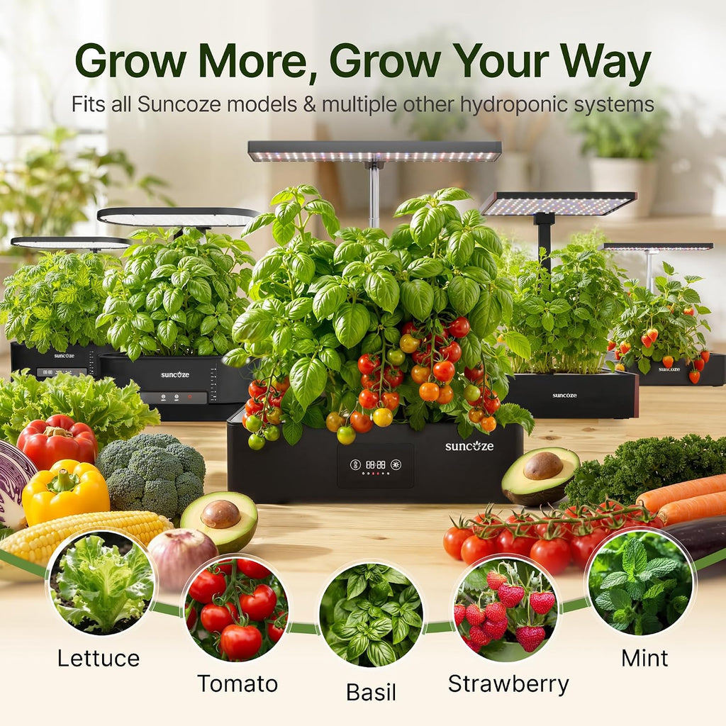 320pcs Hydroponic Pods, Accessories Compatible Hydroponics Systems | Gardening Supplies, Garden Pods Include 120 Grow