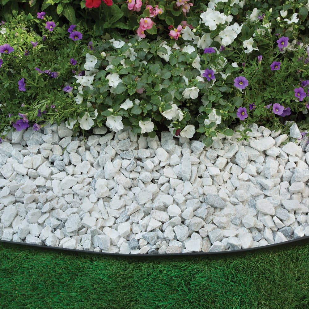 EasyFlex No-Dig Landscape Edging Kit - 100 ft., Black