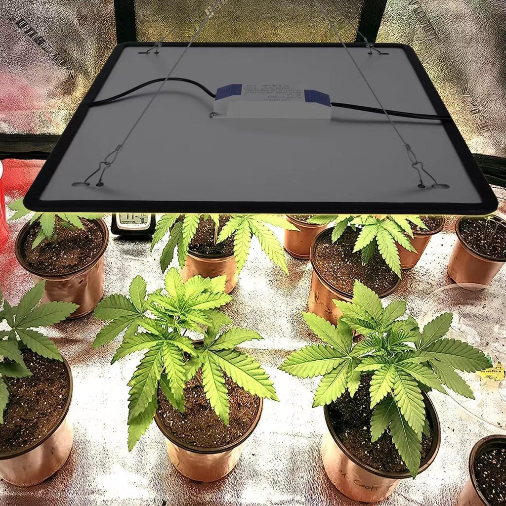 Full Spectrum LED Grow Light for Indoor Plants with UV&IR, Sunlight Simulating Plant Hanging Grow Light for Seedlings