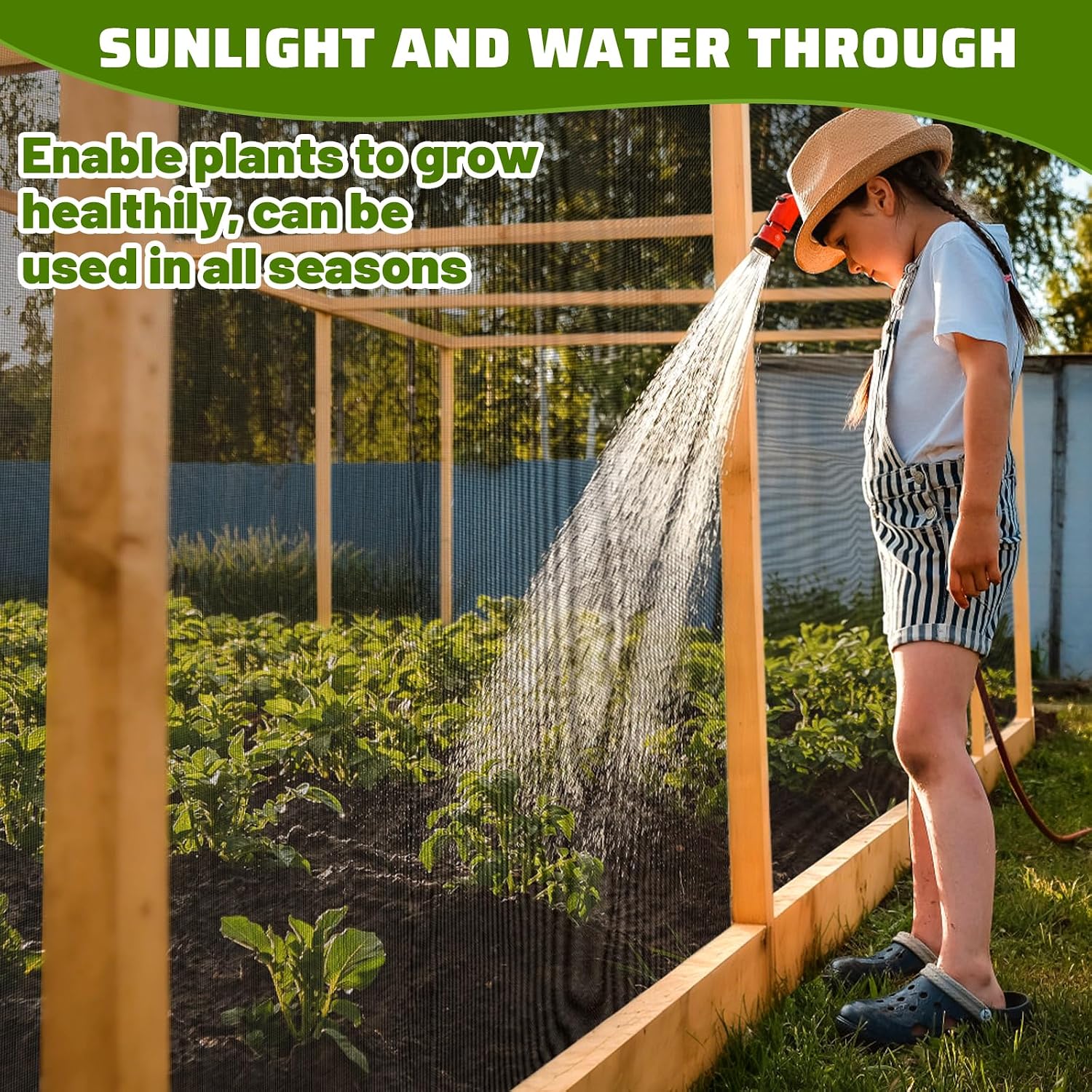 Stronger Garden Mesh Netting, 10 x 20 FT Ultra Fine Nano PP Plant Covers, Small Animals Bird Net Barrier Screen for