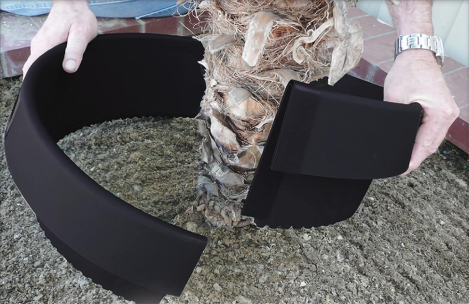 12-Pack 24-inch Tree Planting Rings – Deep Root Watering Basin & Edging.