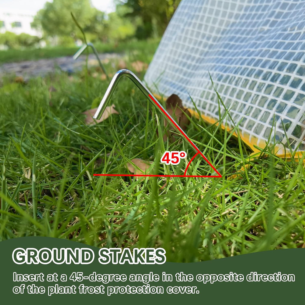 47.2" *14.6" *13.4" Foldable Garden Row Accelerator Plants Cover for Raised Garden Bed, Mini Greenhouse Cover with Two