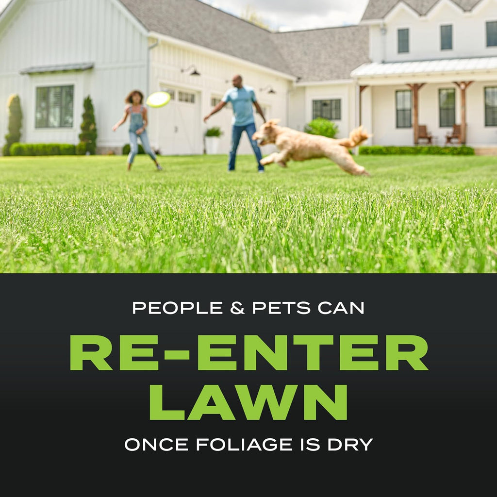Scotts Turf Builder Triple Action for Moss Control, 20 lbs. | Moss Killer and Lawn Fertilizer, Covers Up to 4,000 sq.