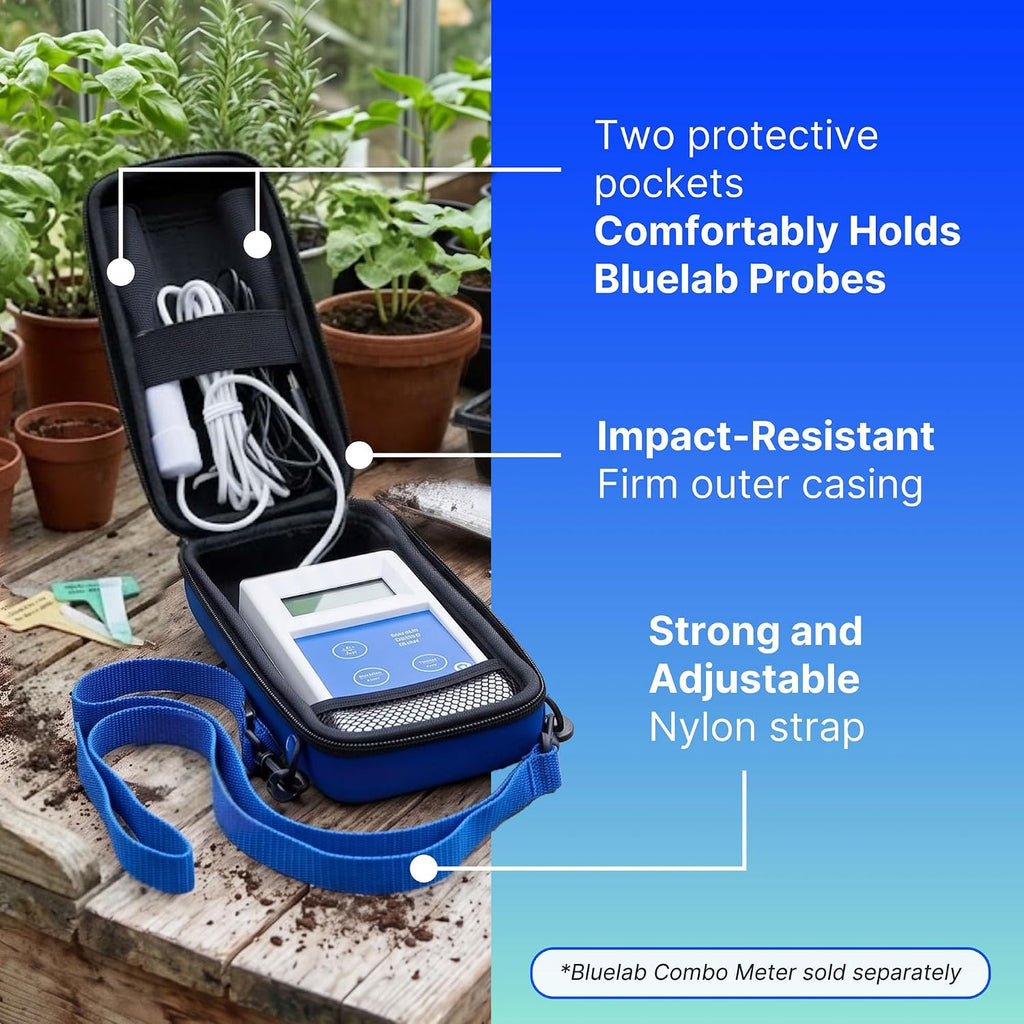 Bluelab METCARRYCASE Carry Case Meters Used for Hydroponic System and Plant Grow (Meter and Probe Sold Separately)