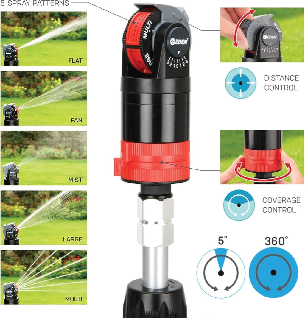 Eden 11530-EDAMZ Multi-Pattern Sprinkler Plus Misting System