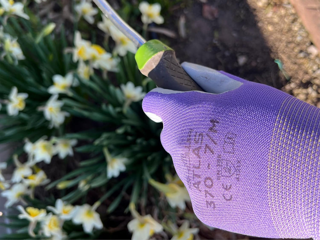 Women's Nitrile Gloves NT370 (4 Pack) Garden Gloves for Women Woman Gardeing working yardwork DIY