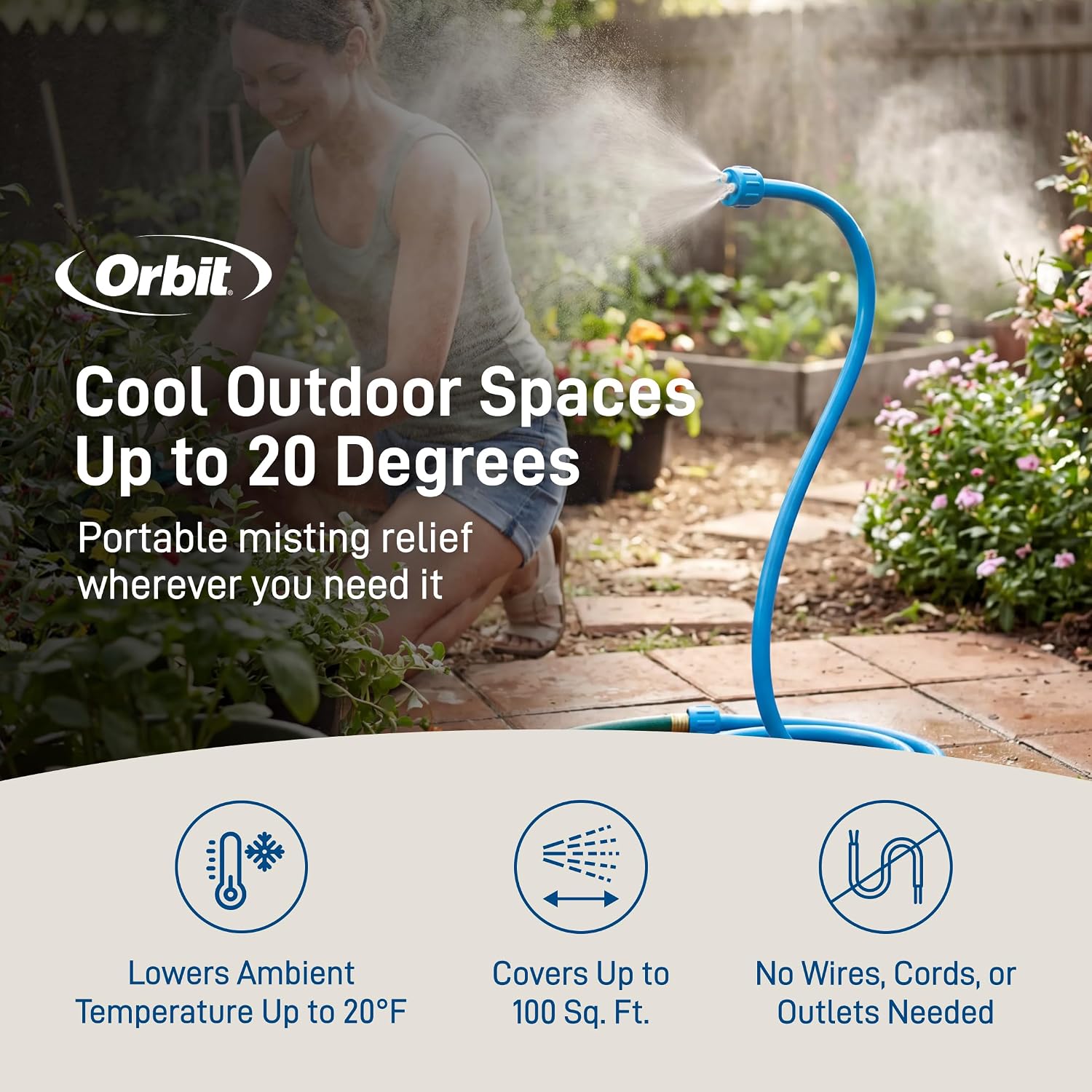 Orbit 10360 Flex Cobra Spray Mister for Cooling