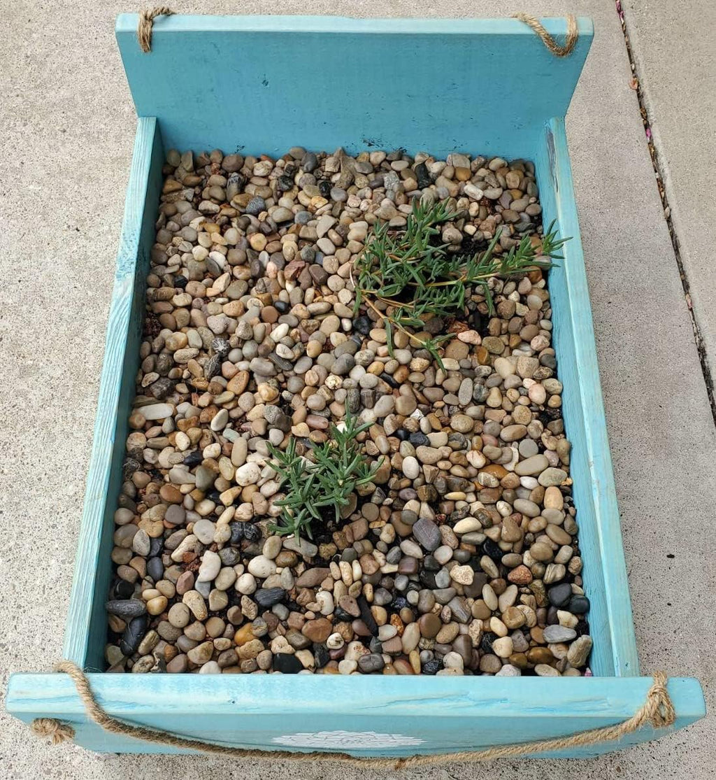 Voulosimi 12 LBS River Rock Stones, Natural Decorative Polished Mixed Pebbles Gravel,Outdoor Decorative Stones for
