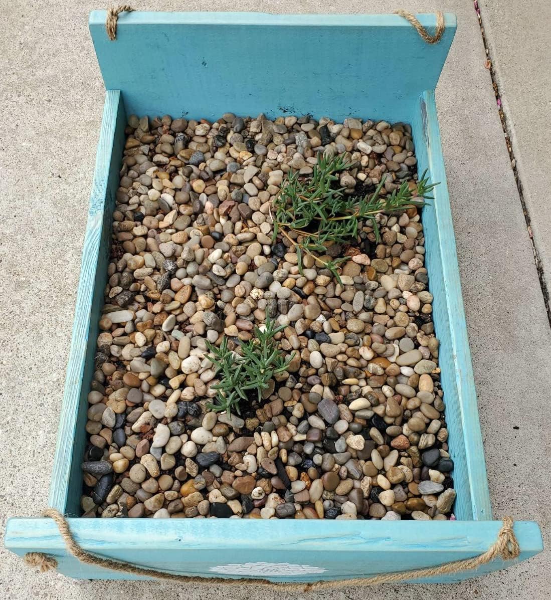 Voulosimi 12 LBS River Rock Stones, Natural Decorative Polished Mixed Pebbles Gravel,Outdoor Decorative Stones for