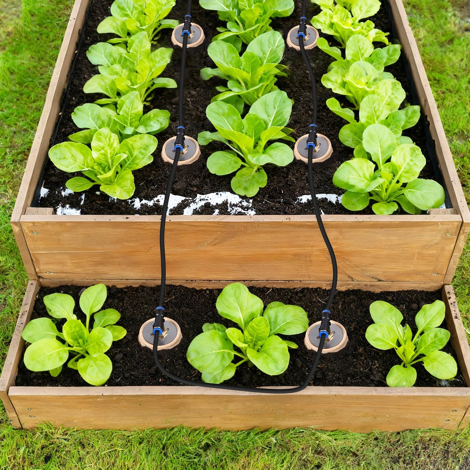 6pcs 3.5x3.5x7in Automatic Drip Irrigation Kits Garden Irrigation System Ollas Watering System for Your Garden 30 oz
