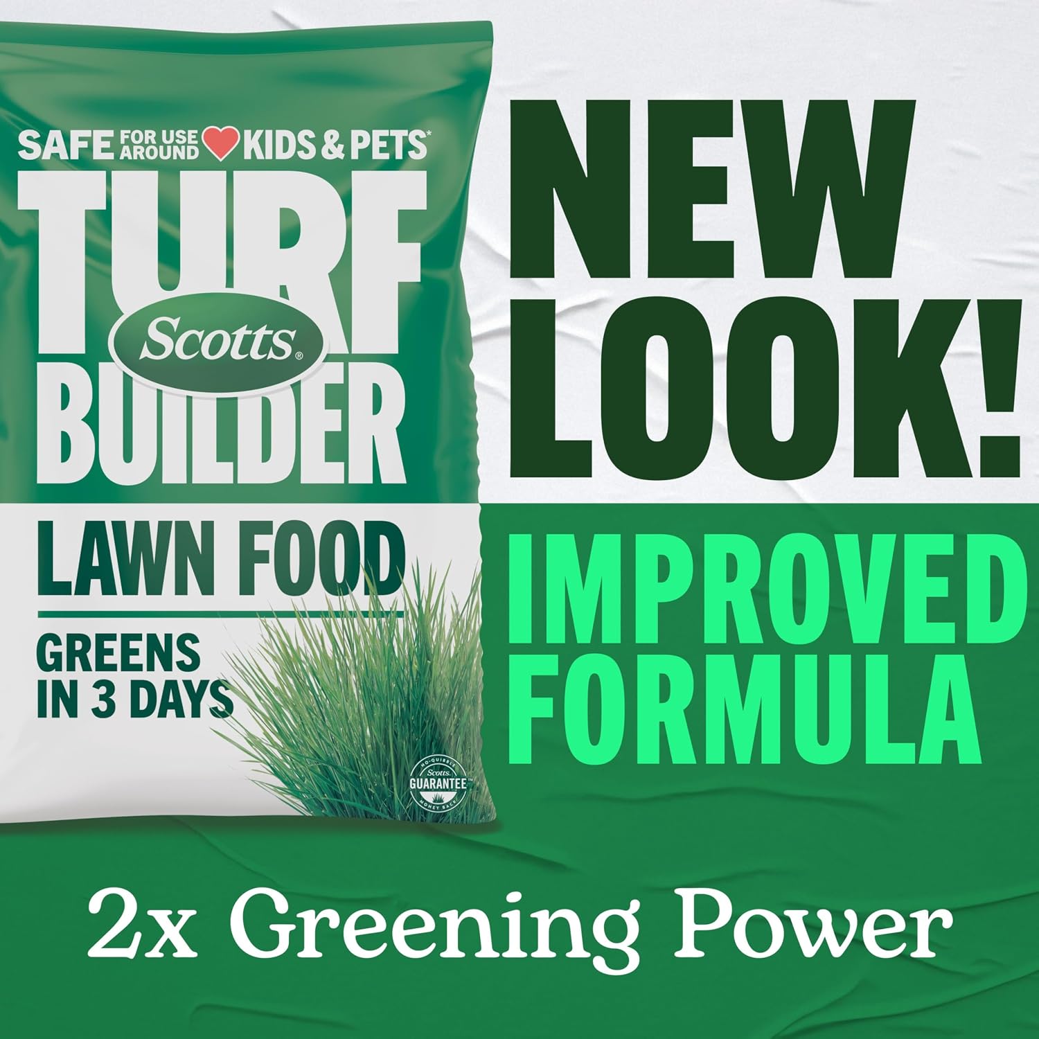 Scotts Turf Builder Lawn Food, 15.8 lbs. | 38-0-4 Granular Fertilizer for All Grass Types, Covers up to 5,000 sq. ft.