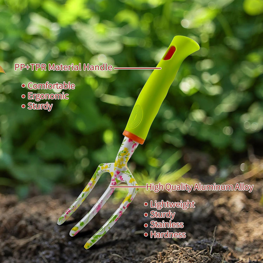 Gardening Tools – 42 Piece Premium Gardening Tool Set,Heavy Duty Hand Tools with Fashion Garden Tools Organizer
