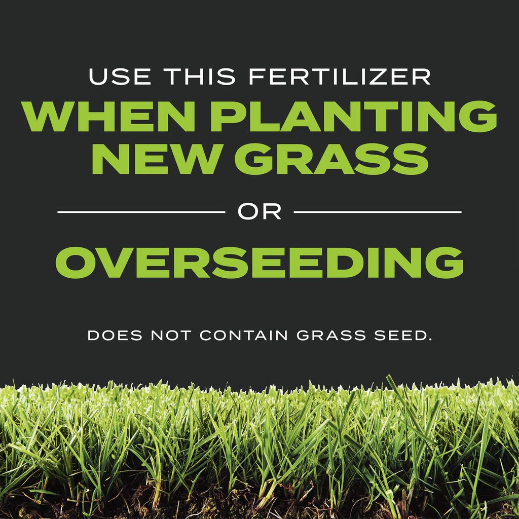 Scotts Turf Builder Triple Action Built for Seeding, 4.3 lbs. | Weed Preventer and Fertilizer for New Lawns, Covers