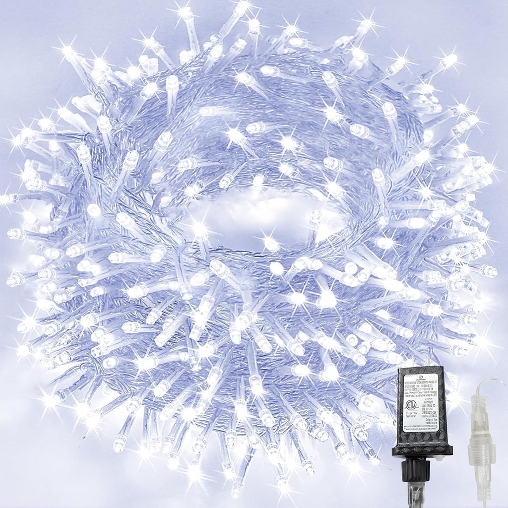 KAQ Connectable 800LED 288Ft String Lights, Christmas Lights Indoor Outdoor