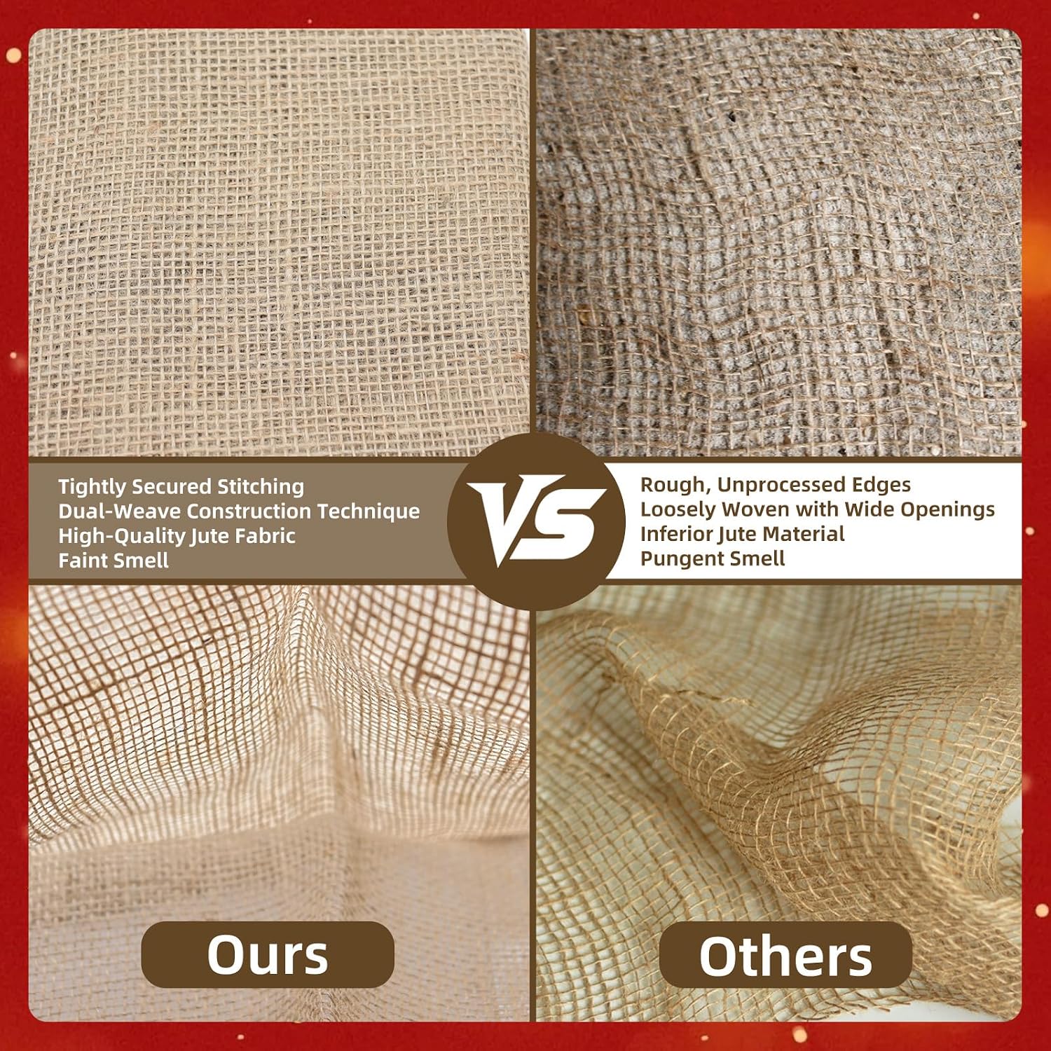 6 Pcs Burlap Bags, 29.53*19.69 Inch Natural Jute Single Burlap Sacks | Reusable & Breathable Plant Grow Bags with Rope