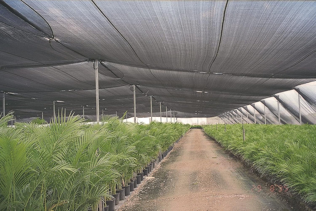 Agfabric 40% Shade Cloth 10X 50ft Sun Shade Fabric Sunblock Shade Cloth Cover with Clips for Plants, Black