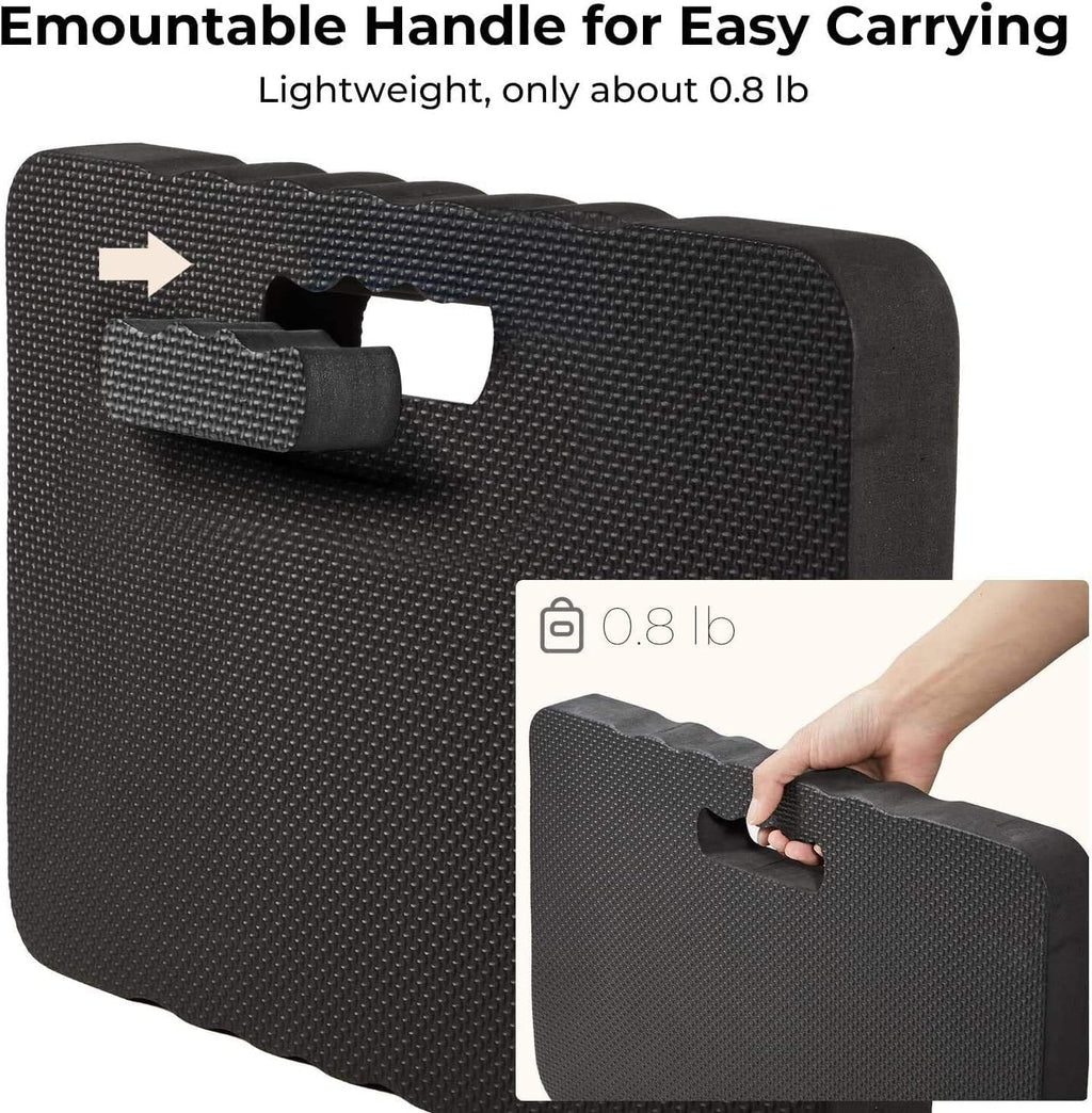 Ohuhu Premium Thick Kneeling Pad, 2-Pack Large Comfortable Gardening Knee Mat with 2 Different Surfaces, Extra Thick
