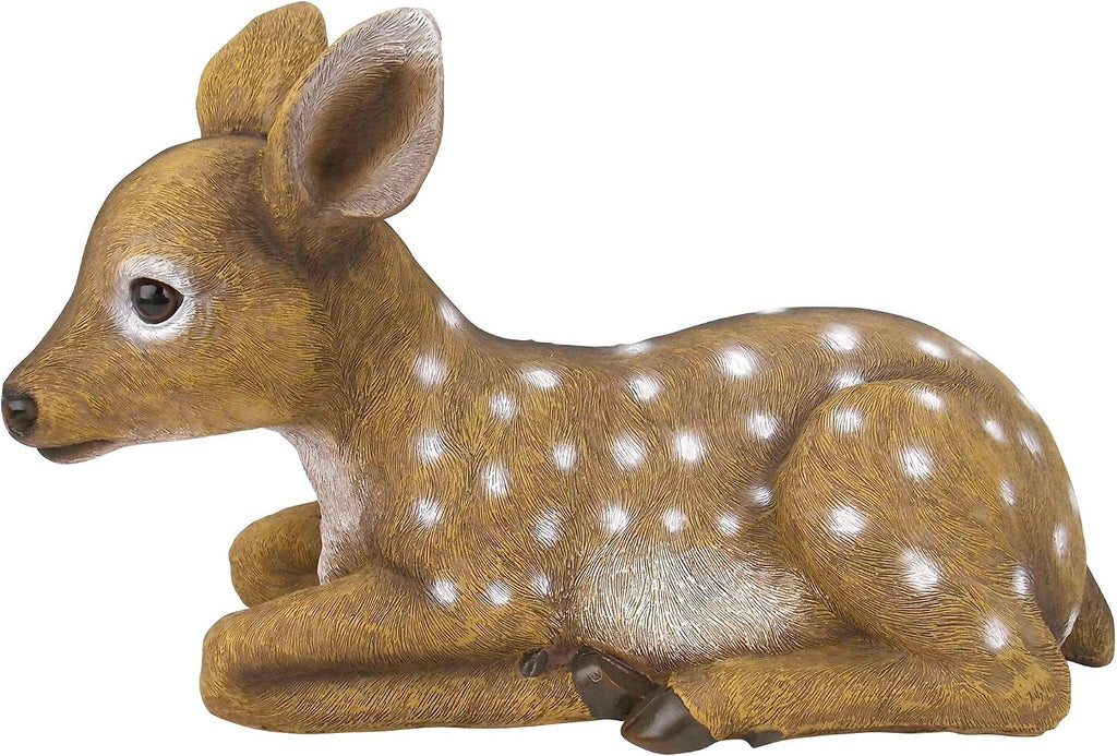 Design Toscano Darby, the Forest Fawn Baby Deer Statue