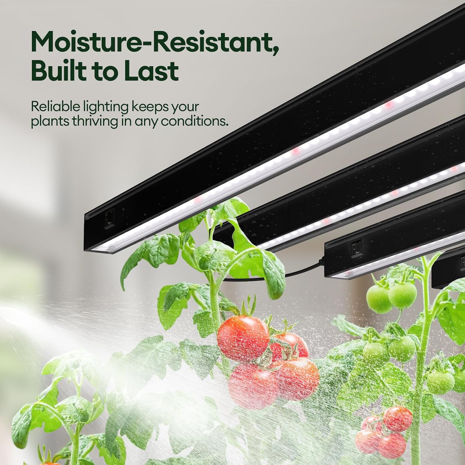 T5 Grow Lights for Indoor Plants 2FT, Red-Enhanced Full Spectrum 5000K Grow Light, 60W(4 x 15W), Grow Light Strips for