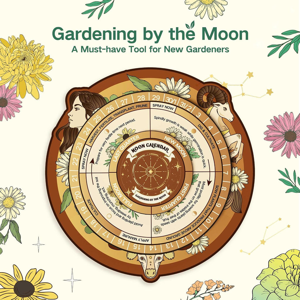 Lush&Dew Zodiac Garden Seed Bank Earth Sign, Gardening Gifts for Women Men | 12 Varieties USA-Sourced Non-GMO Heirloom
