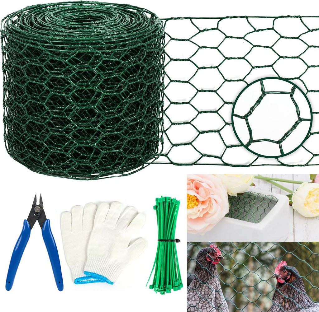 Floral Wire Netting, 4 x 394 Inch Flower Mesh Netting