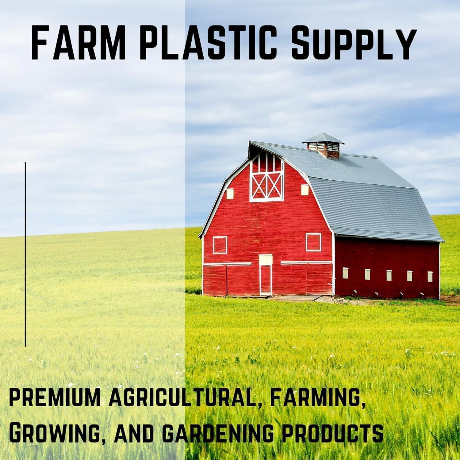 Farm Plastic Supply - White Shade Cloth - 50% - Mesh Fabric for Fence Privacy Screen, Garden Shade, Mesh Fence