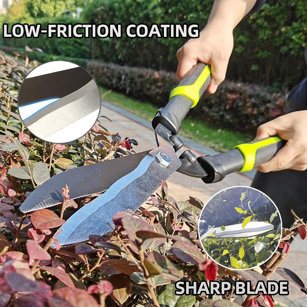 YRTSH Hedge Clippers Shears Hedge Shears for Trimming Borders, Garden Tools | Hedge Clippers Handheld, Bush Cutters