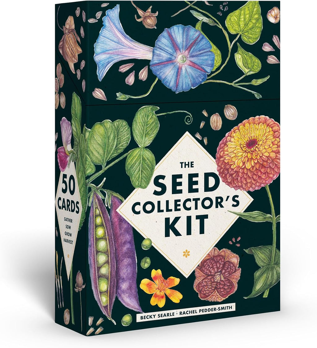 The Seed Collector's Kit: Collect - Sow - Grow - Harvest: Plant your garden from seed with 50 informative cards, five