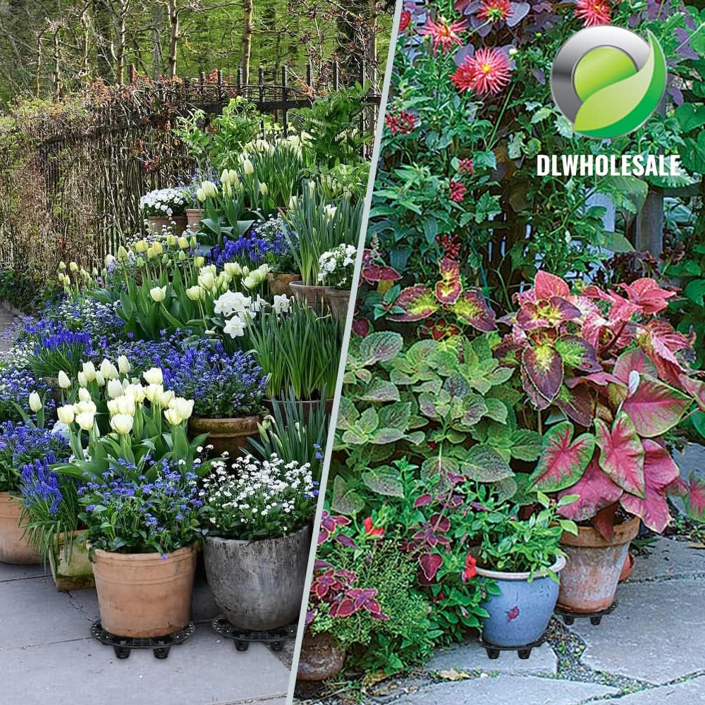 Grow1 18.5-Inch Pot Elevators for Plants (6-Pack)