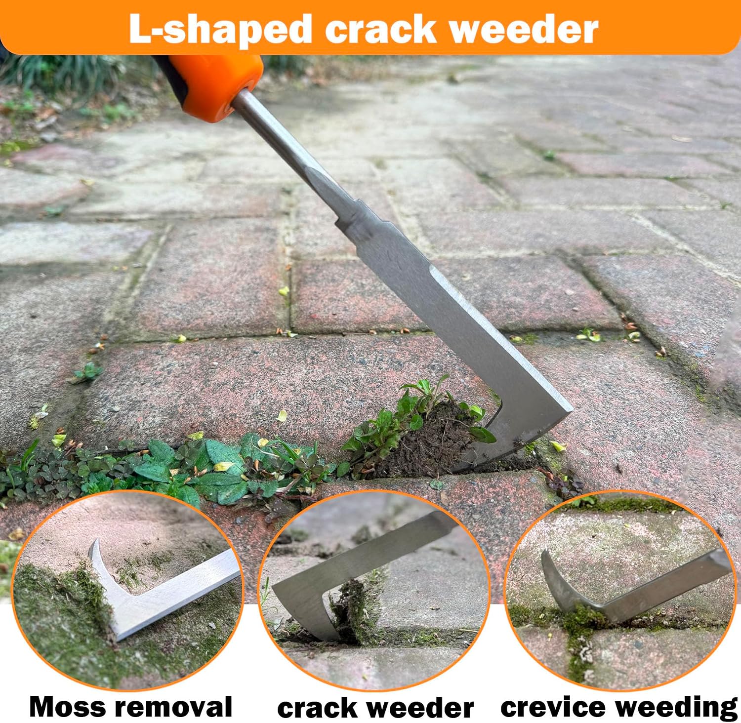 Weed Puller Tool, 2026 New Portable Hand Weeder Tool, Weeding Tool with Stainless Steel, Garden Tools for Plant &