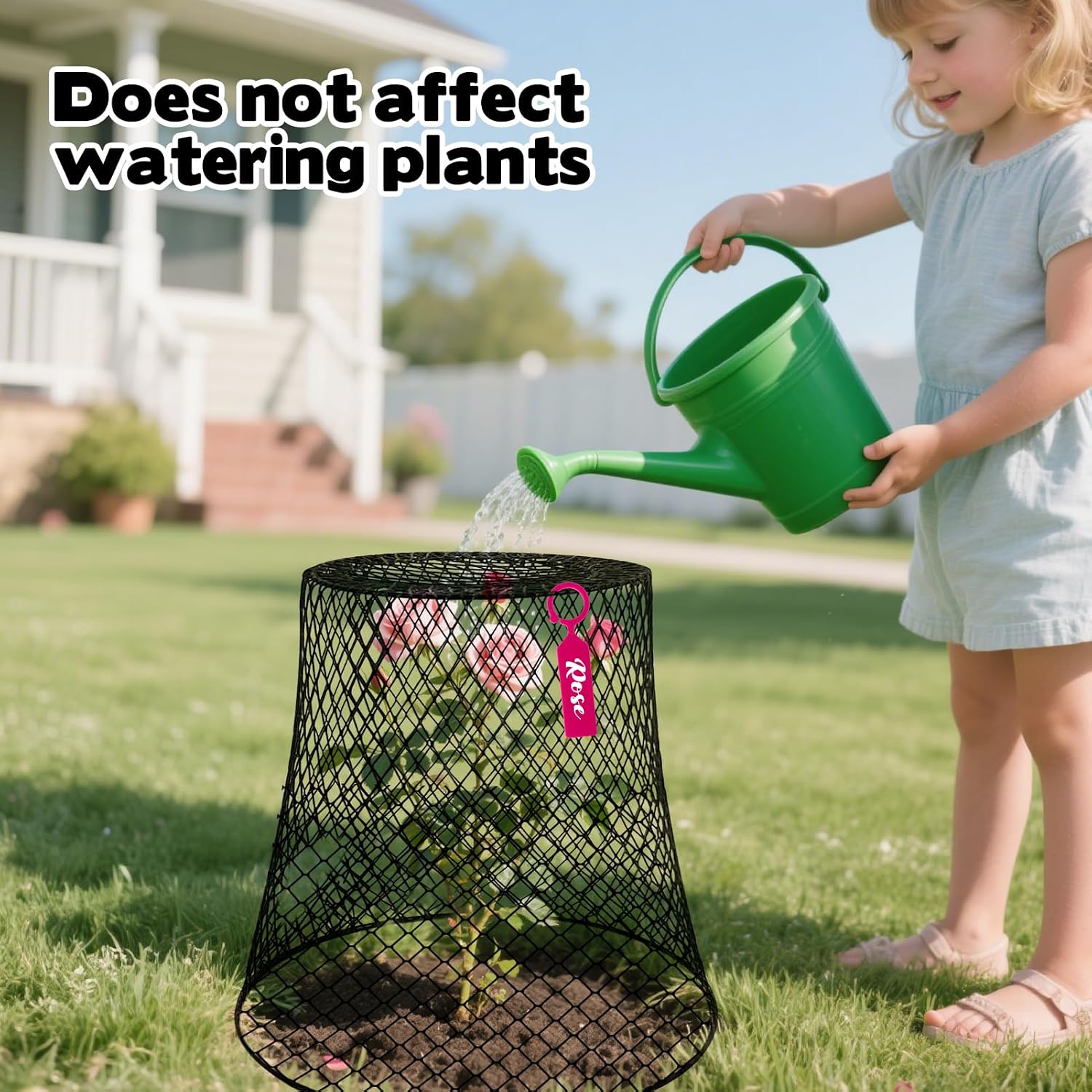 15 Sets of Chicken Wire Cloche Plant Covers Garden Netting, Heavy Duty Chicken Wire Plant Covers Protectors from